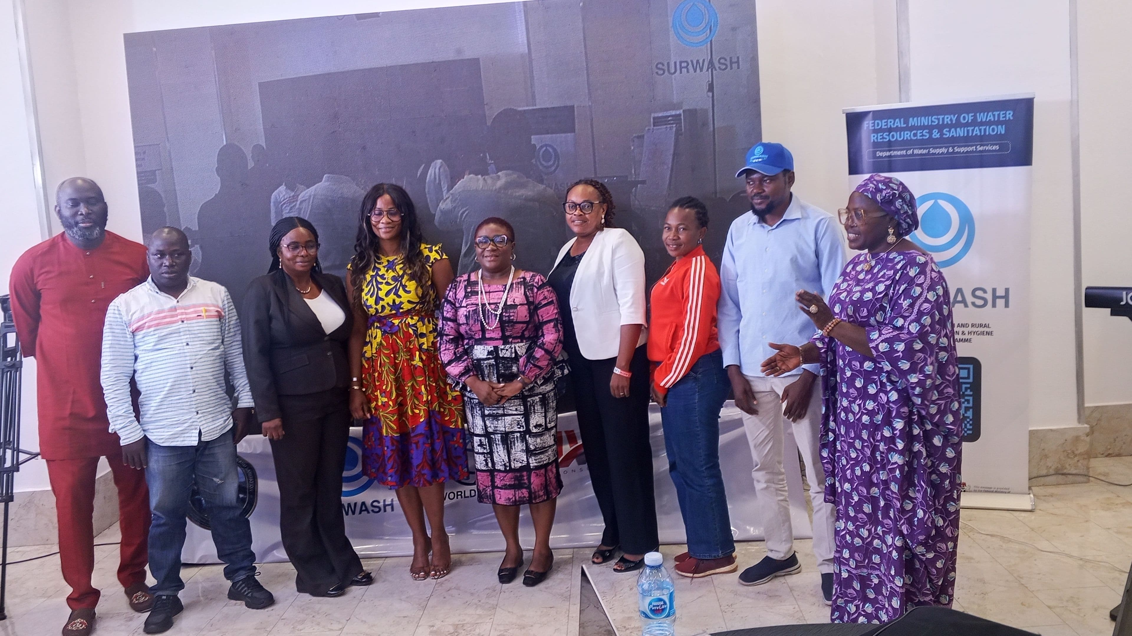 Participants with organizers