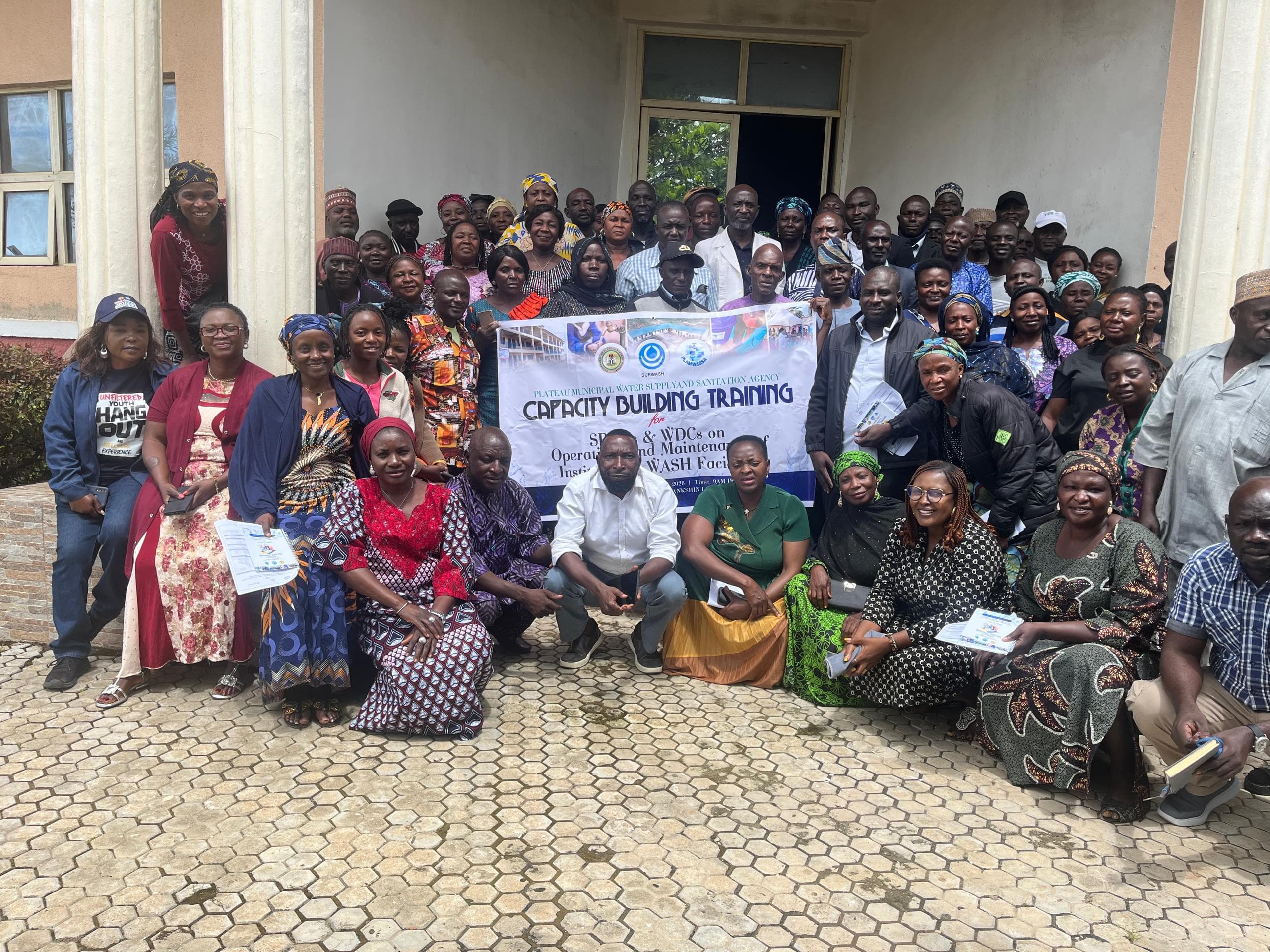 Participants at the training
